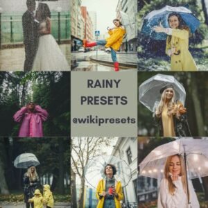 rainy lightroom presets